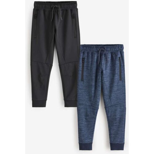 Next Black/Navy Zip Pocket Slim Joggers (3-16yrs) jungen