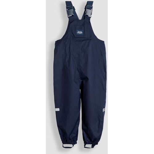 Jojo Maman Bébé JoJo Maman Bébé Navy Pack-Away Waterproof Dungarees jungen