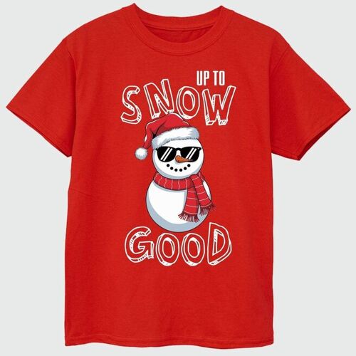 Brands In Brands In Red Christmas Snow Good T-Shirt jungen