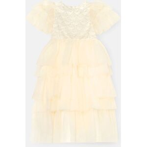 Angel & Rocket Angel & Rocket White Tiffany Ivory Beaded Tiered Tulle Dress 164cm (14 Years) mädchen Angel & Rocket Angel & Rocket White Tiffany Ivory Beaded Tiered Tulle Dress 164cm (14 Years) mädchen