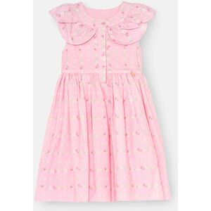 Angel & Rocket Angel & Rocket Ellery Kleid mit floralen Streifen und Blütenblattkragen 116cm (6 Jahre) mädchen Angel & Rocket Angel & Rocket Ellery Kleid mit floralen Streifen und Blütenblattkragen 116cm (6 Jahre) mädchen