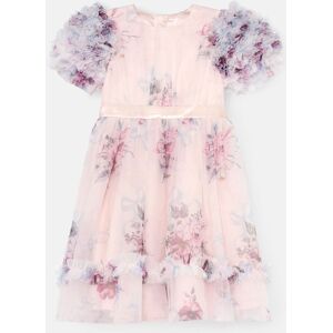 Angel & Rocket Angel & Rocket Florence Rosé Kleid aus Netzstoff mit Rüschenärmeln 80cm (1 Jahr) mädchen Angel & Rocket Angel & Rocket Florence Rosé Kleid aus Netzstoff mit Rüschenärmeln 80cm (1 Jahr) mädchen