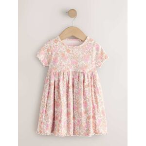 Next Geripptes Kleid mit kurzen Ärmeln (3Monate bis7Jahre) 62–68cm (3–6 Monate) mädchen Next Geripptes Kleid mit kurzen Ärmeln (3Monate bis7Jahre) 62–68cm (3–6 Monate) mädchen