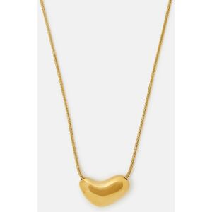 Accessorize Accessorize Gold Tone Stainless Steel Molten Pendant Necklace damen Accessorize Accessorize Gold Tone Stainless Steel Molten Pendant Necklace damen