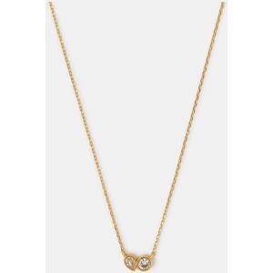 Accessorize Accessorize Gold 14ct Gold-Plated Mix Diamante Necklace damen Accessorize Accessorize Gold 14ct Gold-Plated Mix Diamante Necklace damen