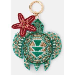 Accessorize Accessorize Blue Beaded Turtle Bag Charm damen Accessorize Accessorize Blue Beaded Turtle Bag Charm damen