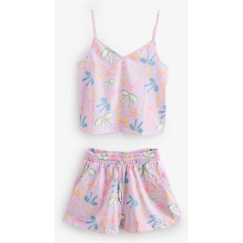 Skinnydip Skinnydip Pyjama-Set mit Trägertop und Shorts mit Bow Print damen