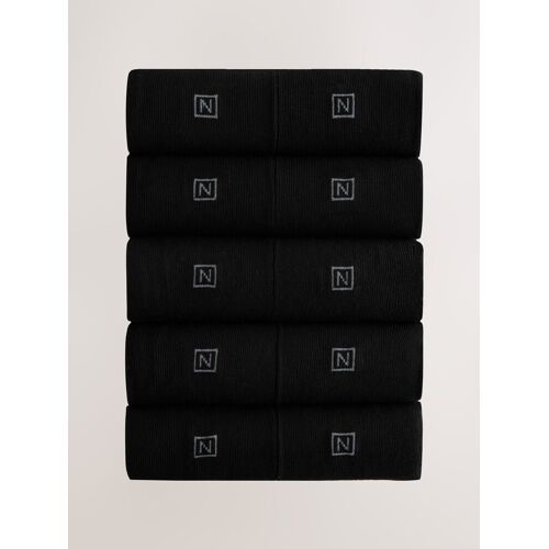 Next Black 10 Pack Cushioned Sole Comfort Socks herren
