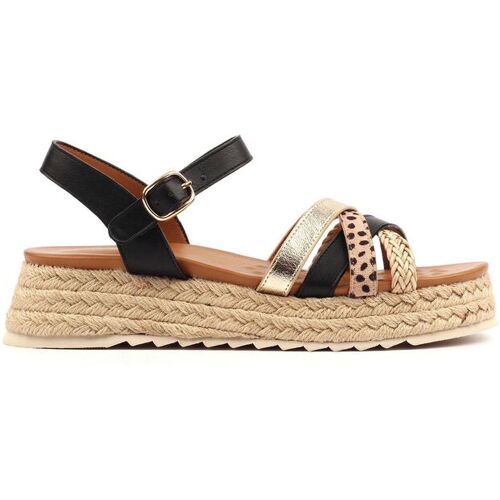 Lunar Lunar Black Flick Sandals damen