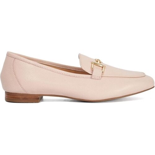 Dune London Dune London Natural Leather Grained Branded Snaffle Trim Loafers EU 36 (UK 3) damen