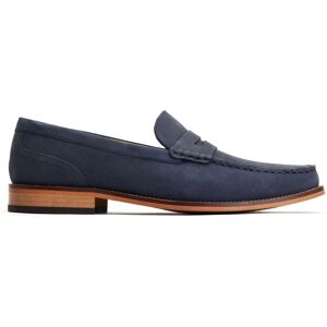Base London Base London Blue Garfield Penny Loafer EU 40 (UK 6) herren Base London Base London Blue Garfield Penny Loafer EU 40 (UK 6) herren