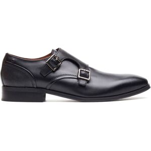 Base London Base London Black Cleric Double Monk Shoe EU 46 (UK 12) herren Base London Base London Black Cleric Double Monk Shoe EU 46 (UK 12) herren