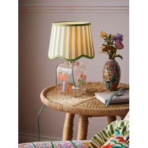 Lucy Tiffney Lucy Tiffney Green/Pink Glass Table Lamp Lucy Tiffney Lucy Tiffney Green/Pink Glass Table Lamp