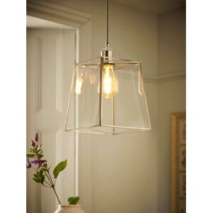 Next Chrome Warwick Easy Fit Pendant Lamp Shade Next Chrome Warwick Easy Fit Pendant Lamp Shade
