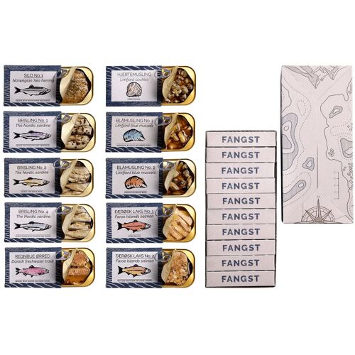 Fangst Explorer Gift Box 10 pcs - 5 à 100 g, 5 à 110 g