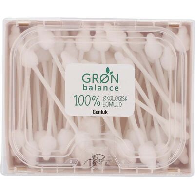 Groen Balance Bio Baby-Wattestäbchen 60 Stück Groen Balance Bio Baby-Wattestäbchen 60 Stück