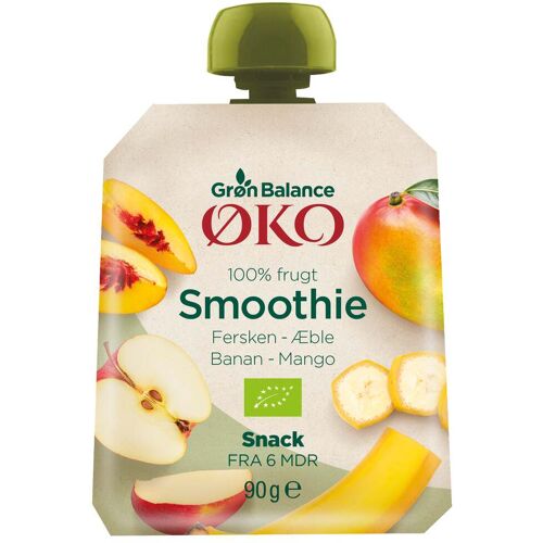 Grøn Balance Smoothie Pfirsich-Mango Bio 90 g - 90 g