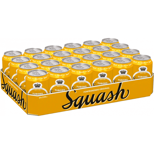 Tuborg Squash Orangenlimonade 24 x 330 ml - 24 x 0,33 L