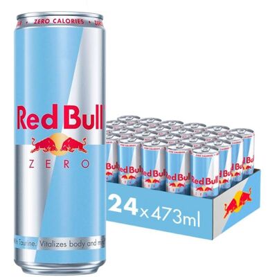 Red Bull Energy Drink ZERO 24 x 0,25 L - 24 x 250 ml Red Bull Energy Drink ZERO 24 x 0,25 L - 24 x 250 ml