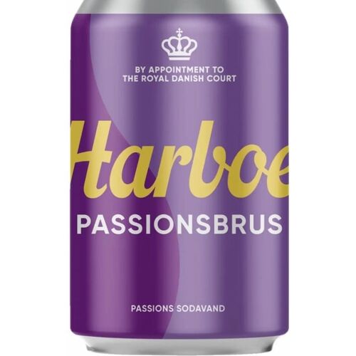 Harboe Passionsbrus Sugar Free - 24 x 0,33 L