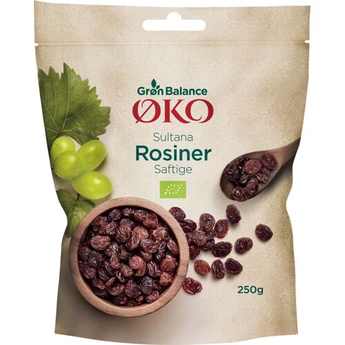 Groen Balance Rosinen Sultana Bio 250 g - 250 g