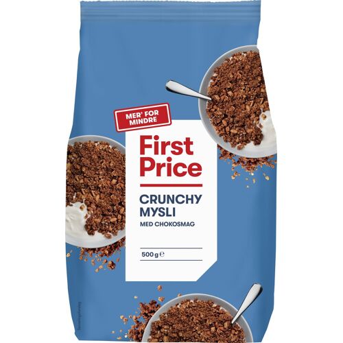 First Price Crunchy Müsli Schokolade 500 g - 500 g
