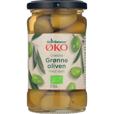 Balance Grüne Oliven mit Stein - 300g - Oliven Balance Grüne Oliven mit Stein - 300g - Oliven