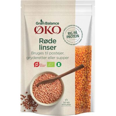 Grøn Balance Rote Linsen BIO 400 g - 400 g Grøn Balance Rote Linsen BIO 400 g - 400 g