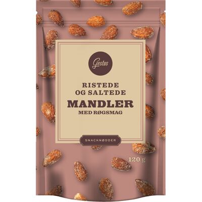 Gestus Geräuchert Salz Mandeln - Snack Gestus Geräuchert Salz Mandeln - Snack