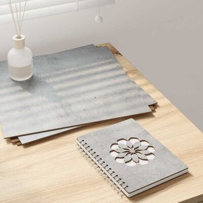 vidaXL Dekoplatten 50 stk. Beton Grau 30 x 30 x 0,27 cm Holzwerkstoff Grau vidaXL Dekoplatten 50 stk. Beton Grau 30 x 30 x 0,27 cm Holzwerkstoff Grau