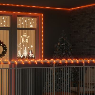 vidaXL Lichtseil mit Seilleuchten Warmes Weiß 5 m PVC Warmes Weiß vidaXL Lichtseil mit Seilleuchten Warmes Weiß 5 m PVC Warmes Weiß
