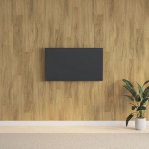 vidaXL Wandpaneele Holzoptik Braun PVC 2,06 m² Braun vidaXL Wandpaneele Holzoptik Braun PVC 2,06 m² Braun