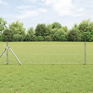 VIDAXL Stahl Sechseckzaun 0,4x10 m - Zaun VIDAXL Stahl Sechseckzaun 0,4x10 m - Zaun