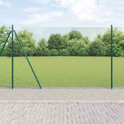 Vidaxl verzinkte Stahl-Zaunpfähle Set - Zaunpfähle Vidaxl verzinkte Stahl-Zaunpfähle Set - Zaunpfähle