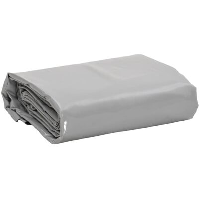 vidaXL Abdeckplane Grau 1,5x2,5 m 650 g/m² Grau vidaXL Abdeckplane Grau 1,5x2,5 m 650 g/m² Grau