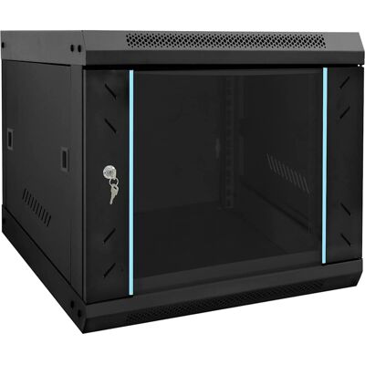 vidaXL Netzwerkschrank mit Speicher Schwarz 53 x 60 x 45 cm Stahl Schwarz vidaXL Netzwerkschrank mit Speicher Schwarz 53 x 60 x 45 cm Stahl Schwarz