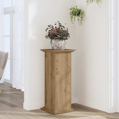 vidaXL Pflanzenständer Artisan-Eiche 33x33x80 cm Holzwerkstoff Braun vidaXL Pflanzenständer Artisan-Eiche 33x33x80 cm Holzwerkstoff Braun