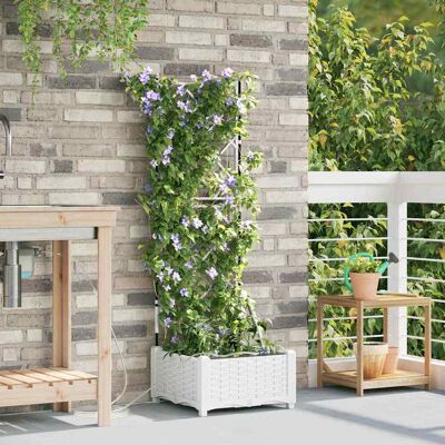 vidaXL Gartenpflanzenständer - Modernes Platzsparendes Wasserfestes Kunststoff vidaXL Gartenpflanzenständer - Modernes Platzsparendes Wasserfestes Kunststoff