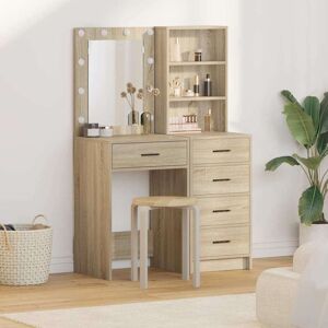 vidaXL Sonoma Eichen Highboard - Highboard vidaXL Sonoma Eichen Highboard - Highboard