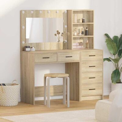 vidaXL Sonoma Eiche Set aus 2 Spiegeln - Spiegel vidaXL Sonoma Eiche Set aus 2 Spiegeln - Spiegel