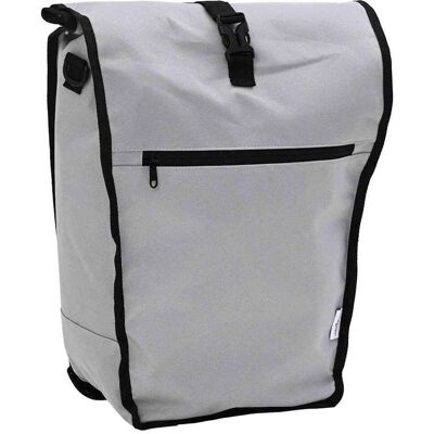 vidaXL Fahrradtasche Grau 34 x 16 x 59 cm Polyester Grau vidaXL Fahrradtasche Grau 34 x 16 x 59 cm Polyester Grau