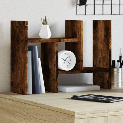 vidaXL Schreibtisch-Organizer Räuchereiche 34,5x15,5x35,5 Holzwerkstof Räuchereiche vidaXL Schreibtisch-Organizer Räuchereiche 34,5x15,5x35,5 Holzwerkstof Räuchereiche