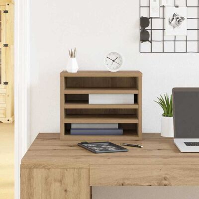vidaXL Schreibtisch Organizer Artisan-Eiche 36 x 26 x 29,5 cm Braun vidaXL Schreibtisch Organizer Artisan-Eiche 36 x 26 x 29,5 cm Braun