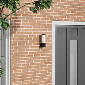 VIDAXL - Schwarze Stahl Außenwandlampe - Wandleuchte VIDAXL - Schwarze Stahl Außenwandlampe - Wandleuchte
