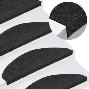 vidaXL Stufenmatten Selbstklebend 10 Stk. Schwarz 65x22,5x3,5 cm Schwarz vidaXL Stufenmatten Selbstklebend 10 Stk. Schwarz 65x22,5x3,5 cm Schwarz