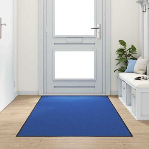 vidaXL Fußmatte Blau und Schwarz 120 x 300 cm 100% Polyamid Blau vidaXL Fußmatte Blau und Schwarz 120 x 300 cm 100% Polyamid Blau