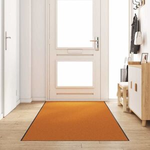 vidaXL Fußmatte Orange und Schwarz 120 x 350 cm Polyamid und PVC Orange vidaXL Fußmatte Orange und Schwarz 120 x 350 cm Polyamid und PVC Orange