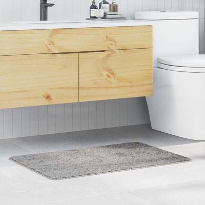 vidaXL Graue Baumwolle 60 x 90 cm Badematte - Badematte vidaXL Graue Baumwolle 60 x 90 cm Badematte - Badematte