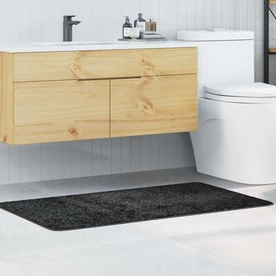 vidaXL - Mikrofaser 70x120 - Dunkelgrau - Badematte vidaXL - Mikrofaser 70x120 - Dunkelgrau - Badematte
