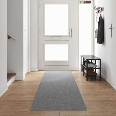 vidaXL Teppichläufer Hellgrau 80 x 500 cm 100% Polypropylen Hellgrau vidaXL Teppichläufer Hellgrau 80 x 500 cm 100% Polypropylen Hellgrau